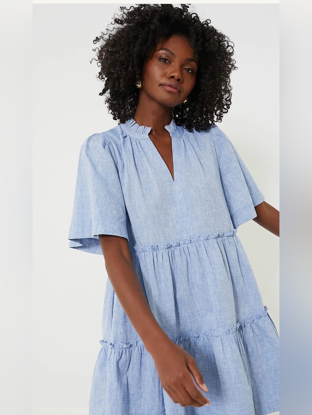 NWT Tuckernuck Chambray Crawford Dress XL - Picture 2 of 9